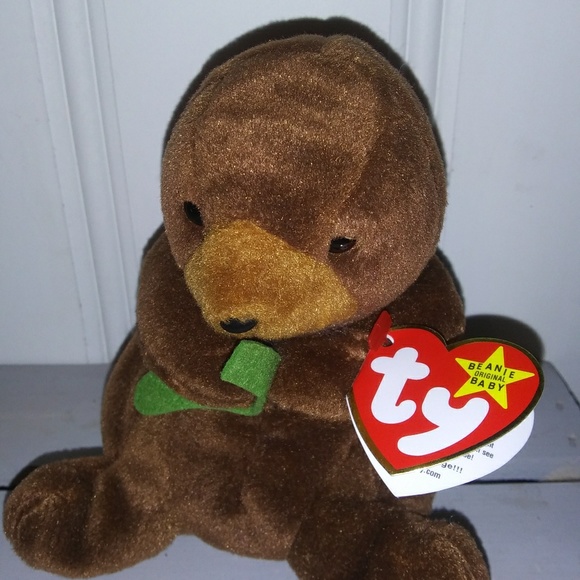 Retired Seaweed Beanie ty wSpooky Hang tag 1995 - Picture 4 of 4